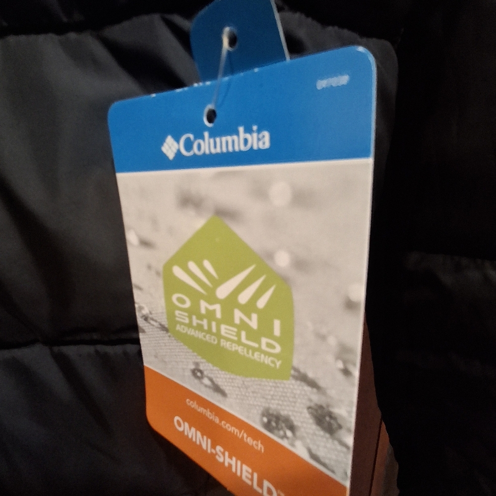 Columbia Omni-Shield Puffer Jacket Women's XL Black - Picture 4 of 5